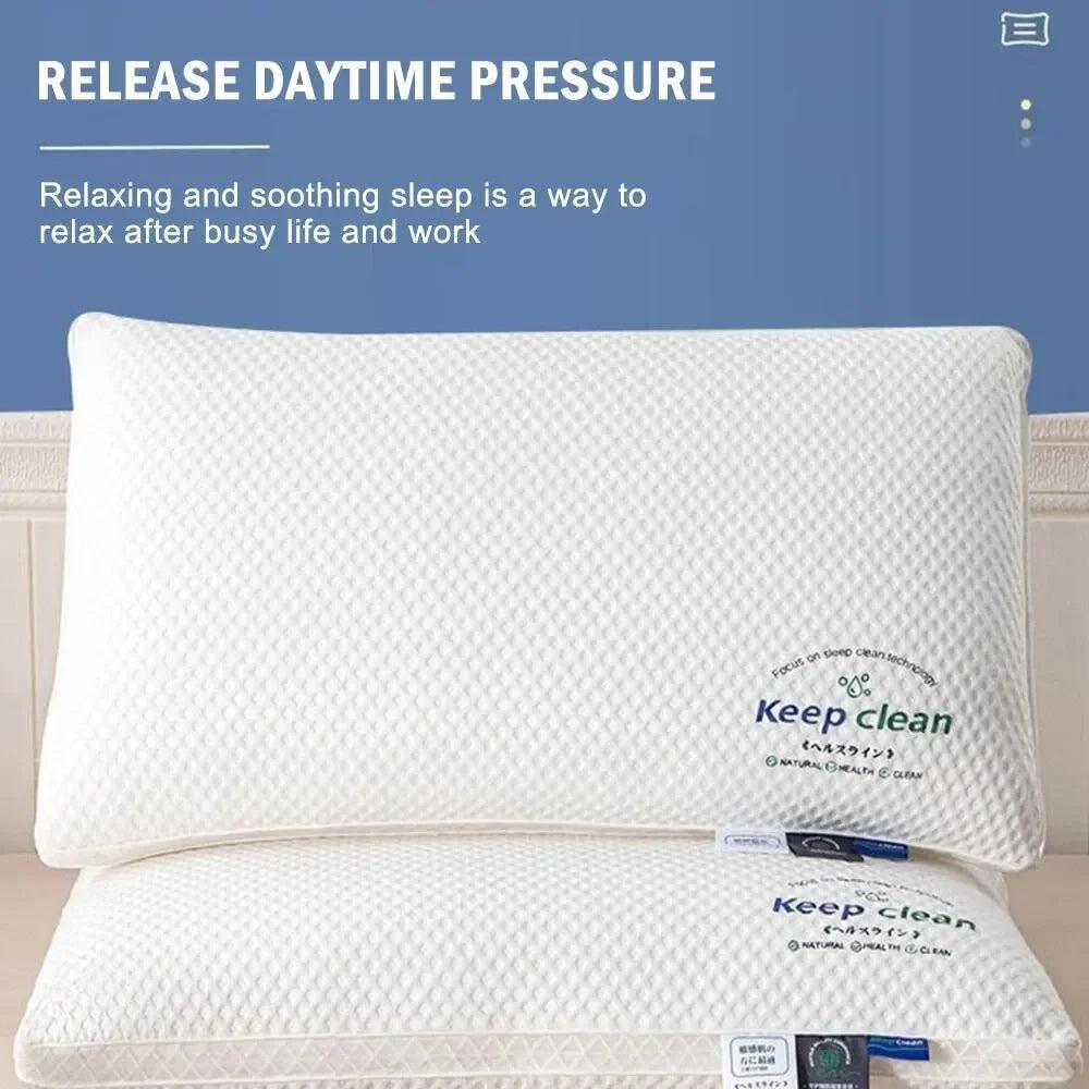 High Elasticity 3D Soft Neck Protection Sleep Pillow | Free Shipping