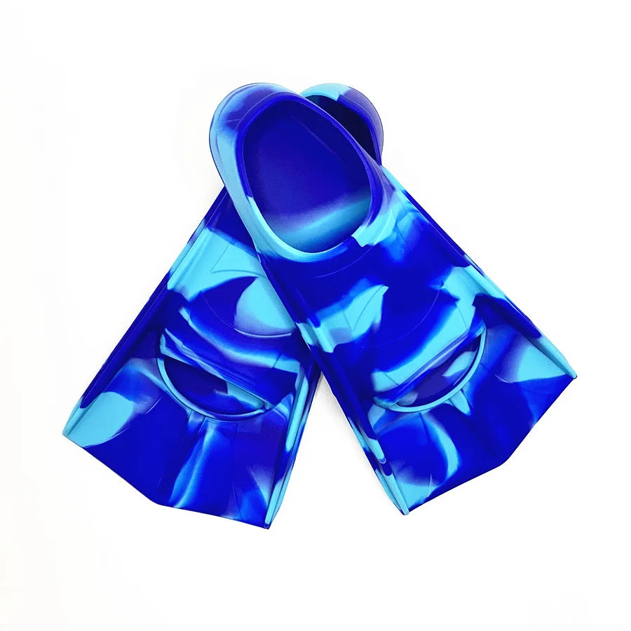 Versatile Silicone Swim Fins for Kids & Adults | Ideal for Beginners