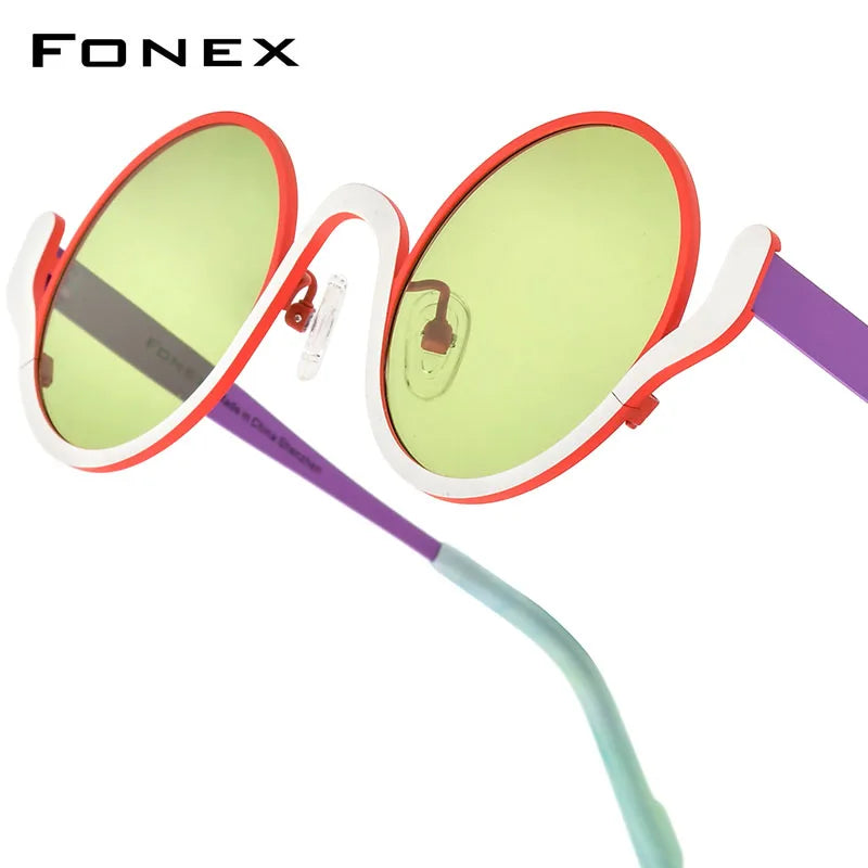 Stylish Vintage Round Polarized Sunglasses for Men & Women