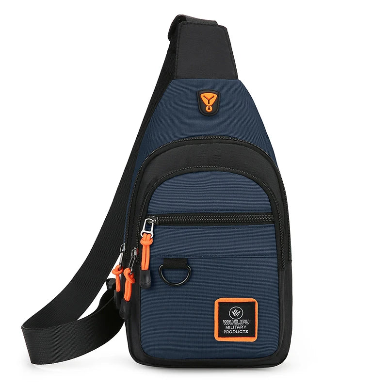 Men's Casual Sling Bag | Versatile Outdoor Chest Crossbody Pouch
