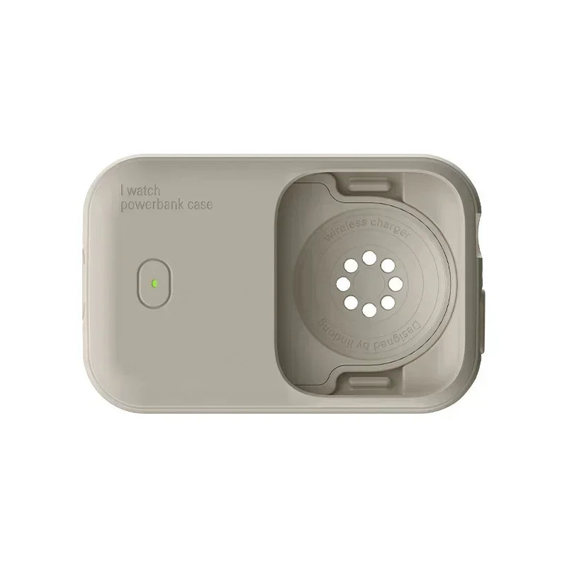 Portable Smart Watch Wireless Charger | 1200mAh Power Bank