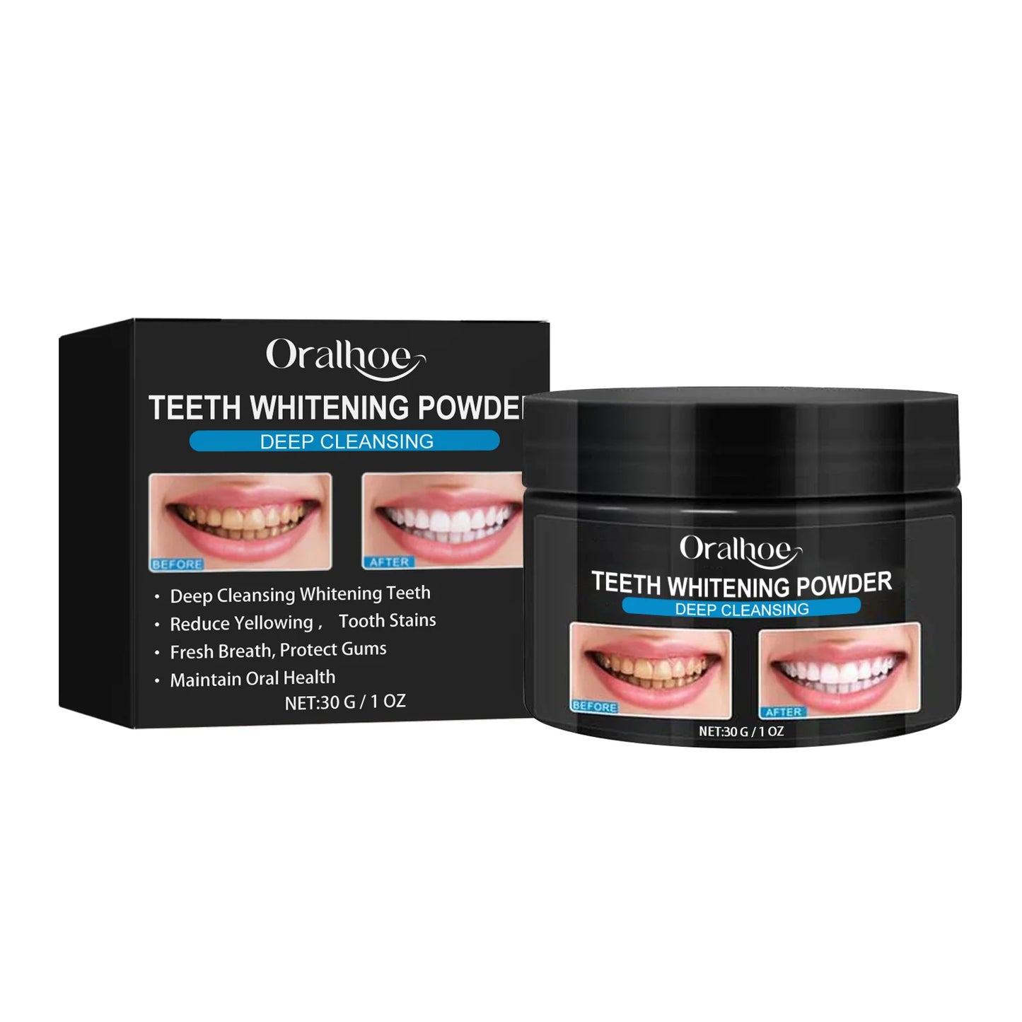 Activated Charcoal Teeth Whitening Powder for Bright Smiles