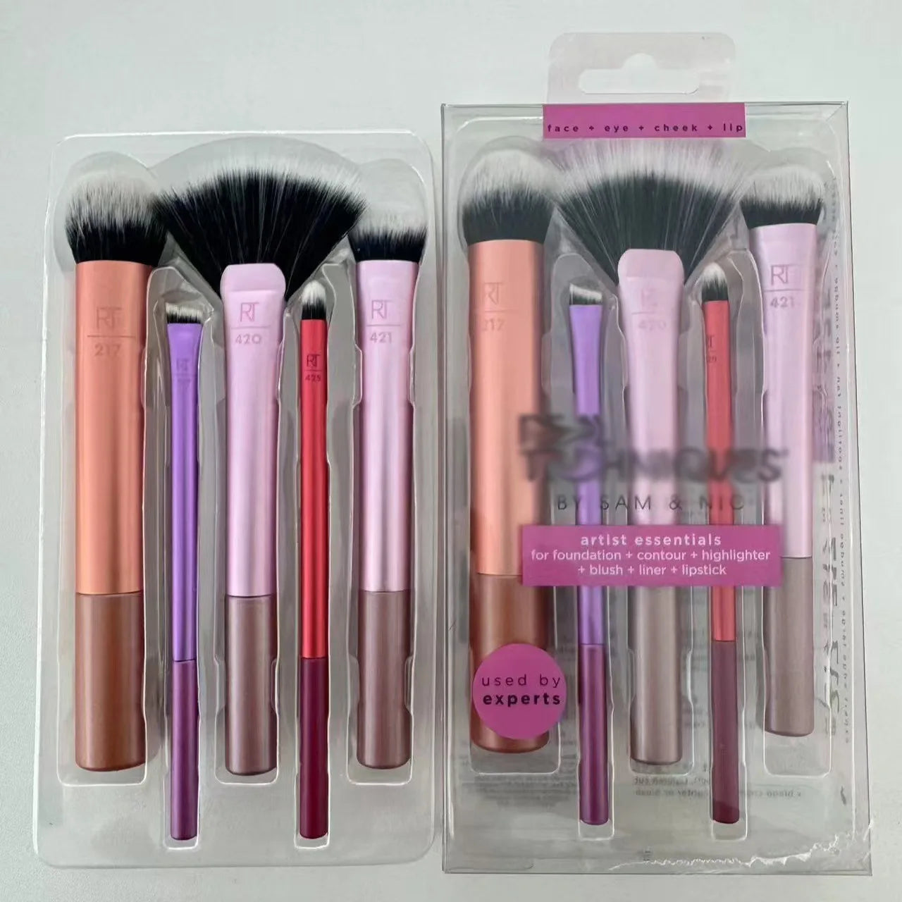 Professional Quality Full Set of Makeup Brushes | Versatile Beauty Tools