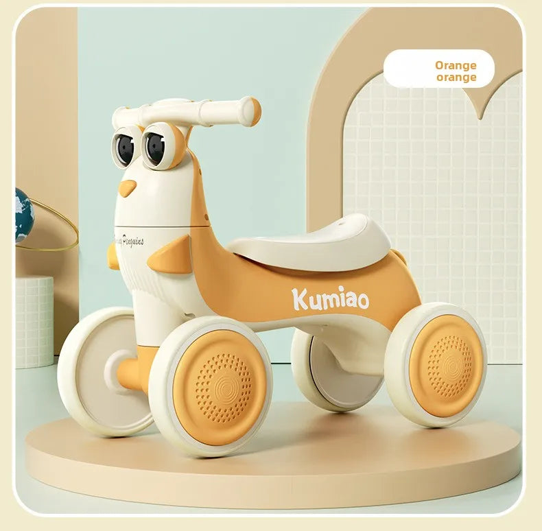 4-Wheel Kids Bike Scooter | Fun & Safe Ride-On Toy for Toddlers