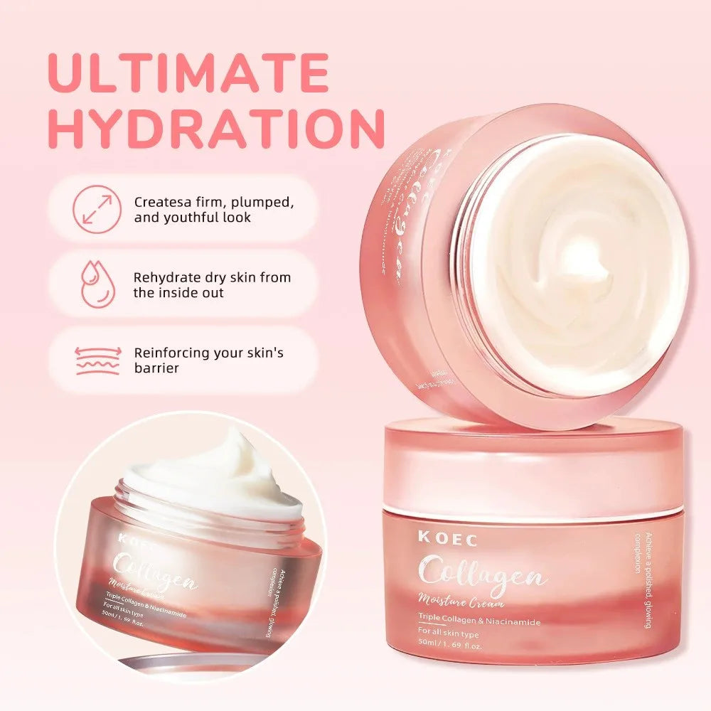 Revitalizing Collagen Toner & Moisturizing Cream Combo