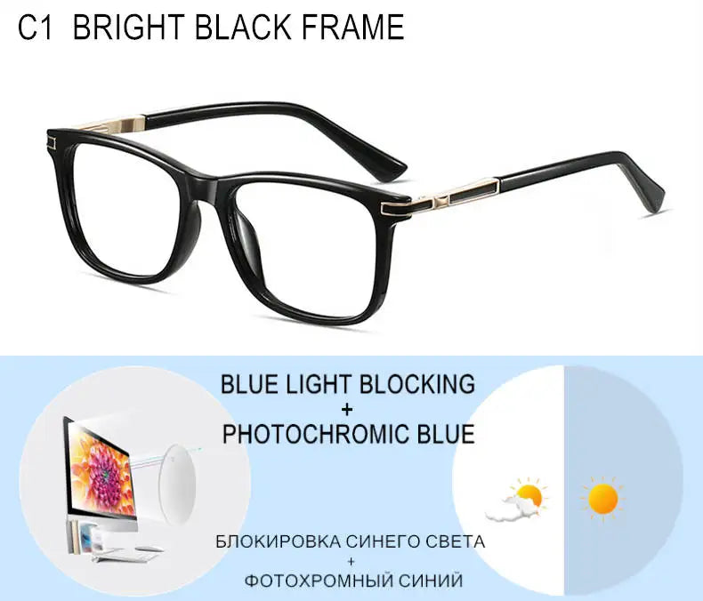 Custom Prescription Glasses | Blue Light Blocking & Photochromic Lenses