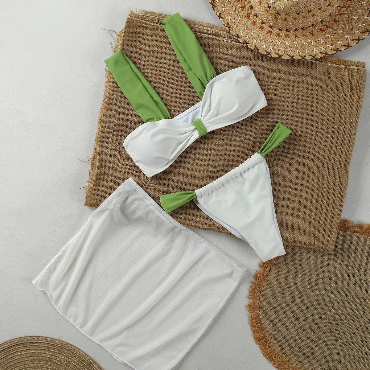 3-Piece Micro Bikini Set | Sexy Women's Swimwear for Summer