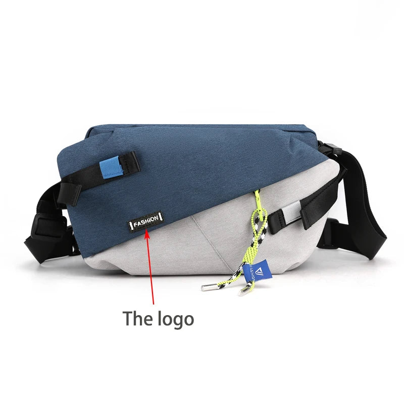 High Quality Nylon Panelled Waist Packs for Unisex Casual Outdoor Use