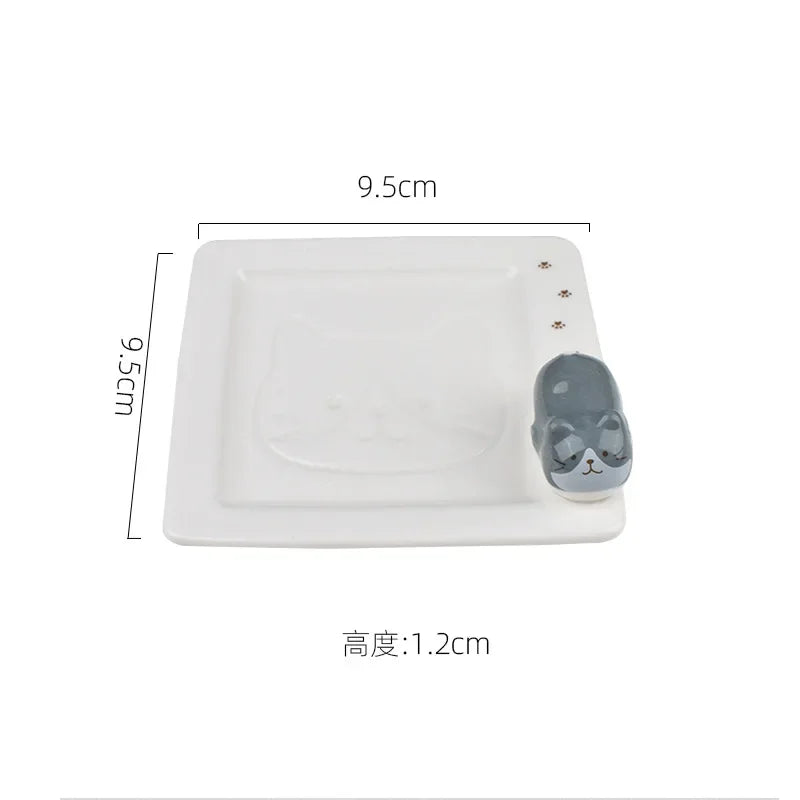 Plato Pequeño de Cerámica para Salsa de Soja | Plato para Condimentos Estilo Japonés