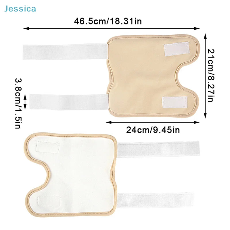 Comfortable Adjustable Knee Pads | Reusable Cotton Support Brace