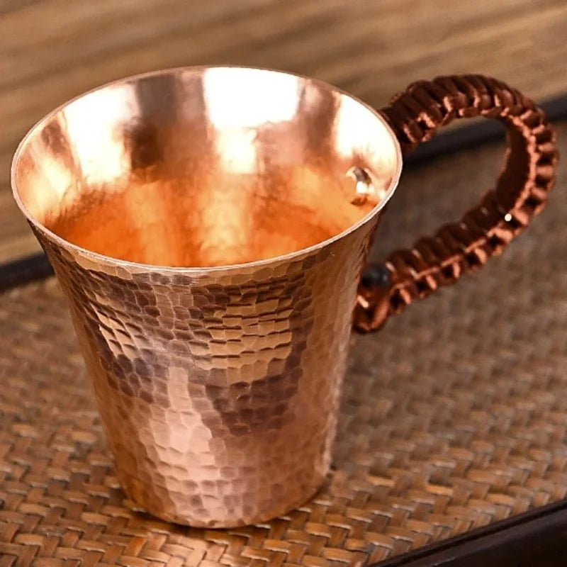 Handcrafted Vintage Copper Mug | Perfect for Coffee, Tea & Beer