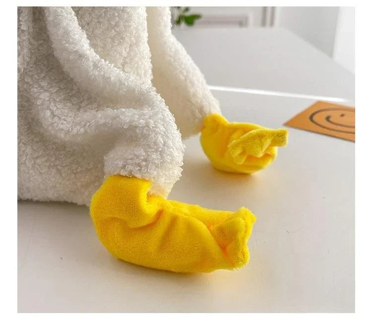 Cute Chicken Shape Crossbody Purse for Women | Cozy Fleece Handbag