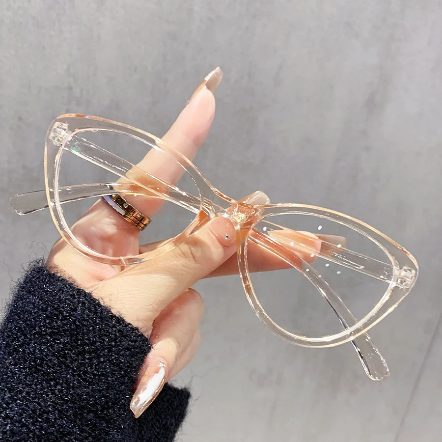 Lightweight Minimalist Square Clear Lens Glasses | Blue Light Blocking 2026