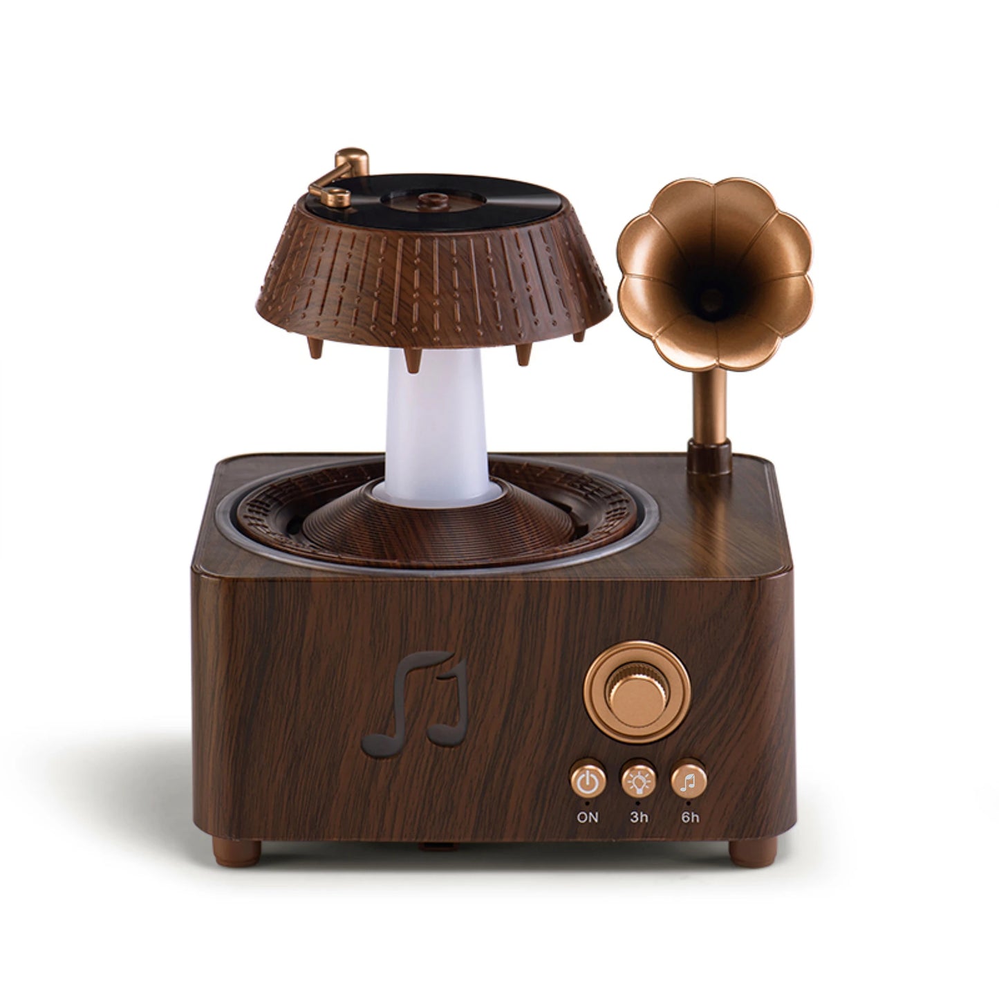 Rotating Raindrop Humidifier | Retro Aroma Diffuser with Lights