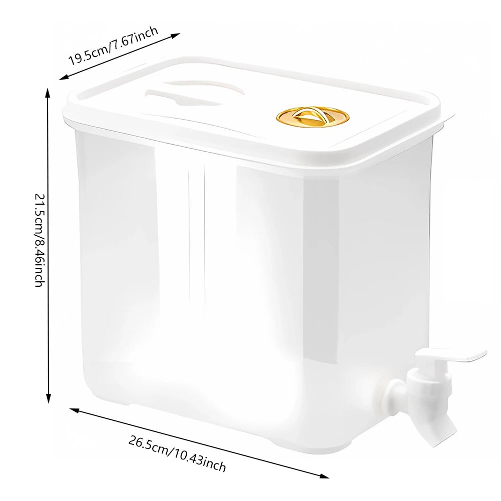 5L Cold Water Kettle with Faucet | Portable Juice Dispenser