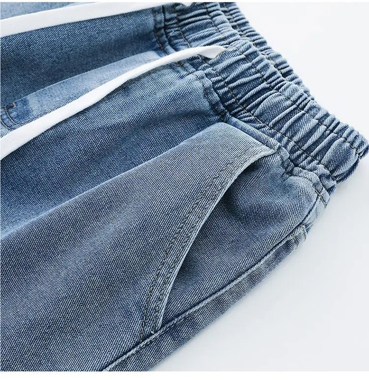 Trendy High Street Wide Leg Jeans | Comfortable Men's Denim Pants