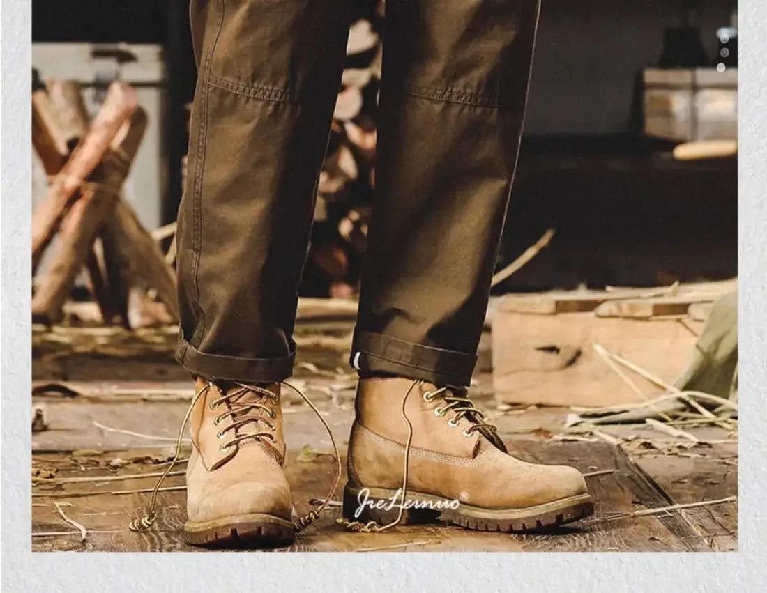Men's Loose Straight Casual Trousers | Comfortable Outdoor Pants
