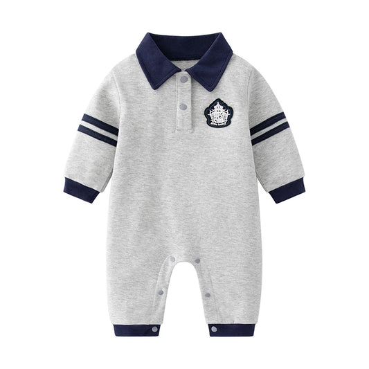 Soft Cotton Baby Onesies | Adorable Long-Sleeved Climbing Suit