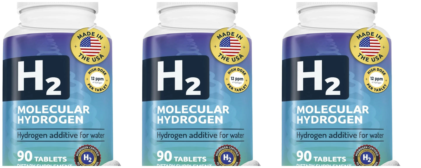 Hydrogen Water Tablets with Magnesium for Energy Boost