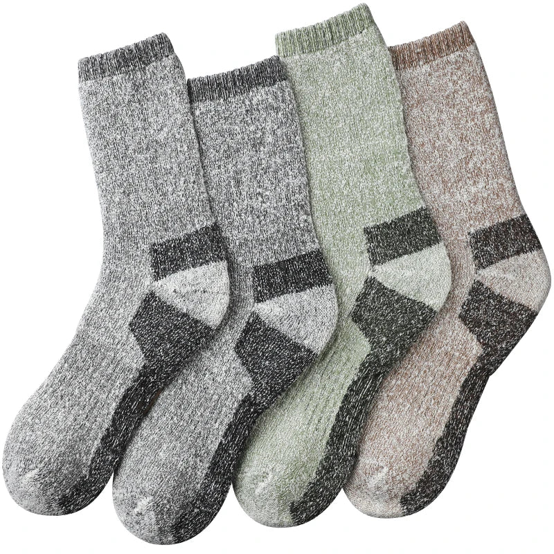 Super Thick Crew Socks for Winter | Warm, Durable & Versatile