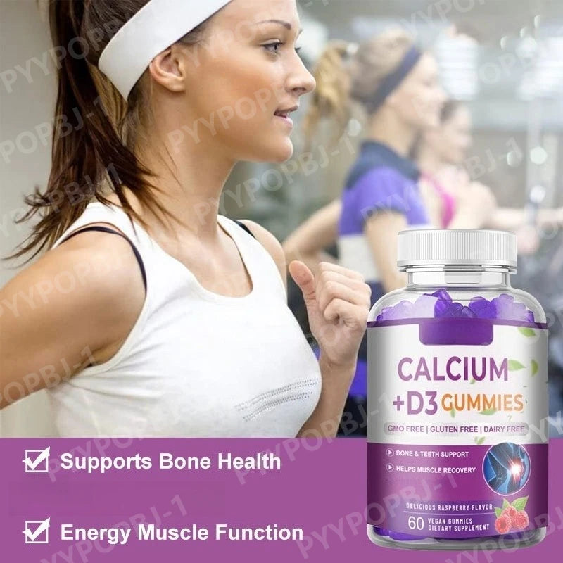 Calcium Vitamin D3 Gummies with Magnesium & Zinc | Bone Support