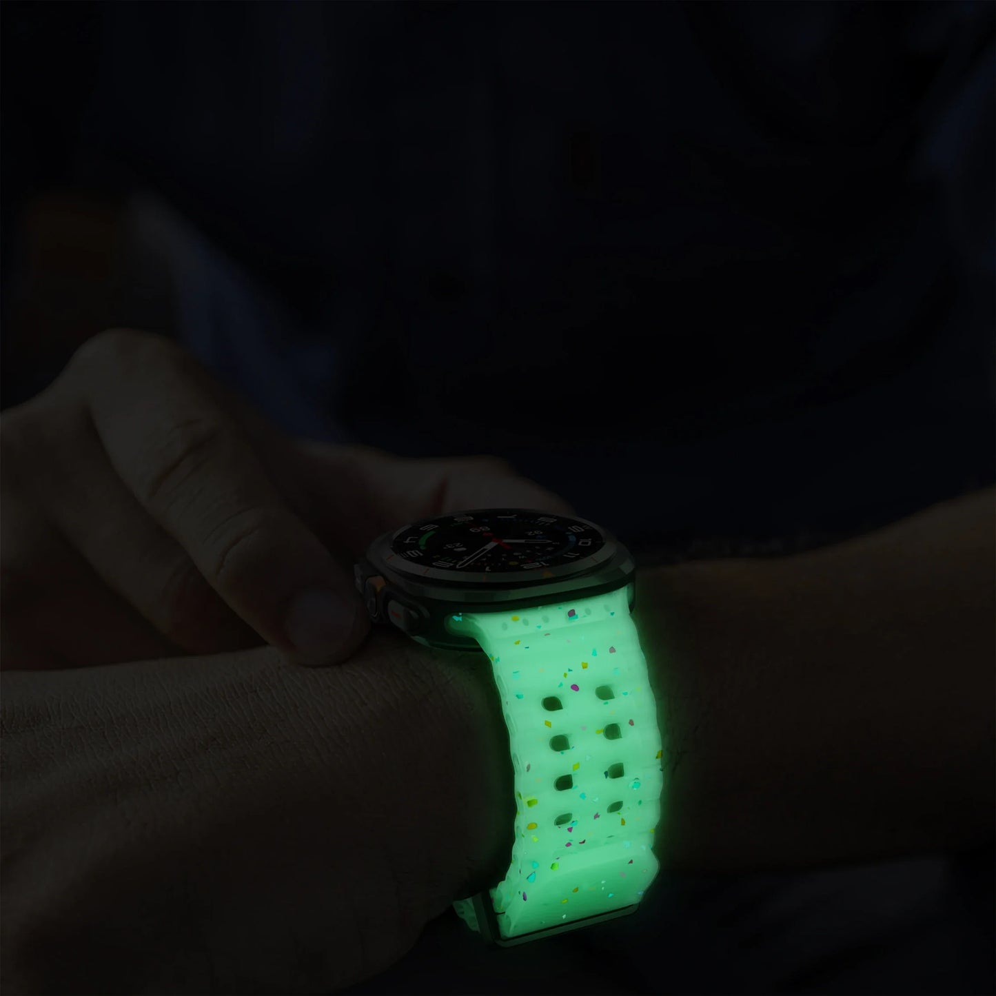 Luminous Ocean Strap for Smartwatch | Sport Silicone Band