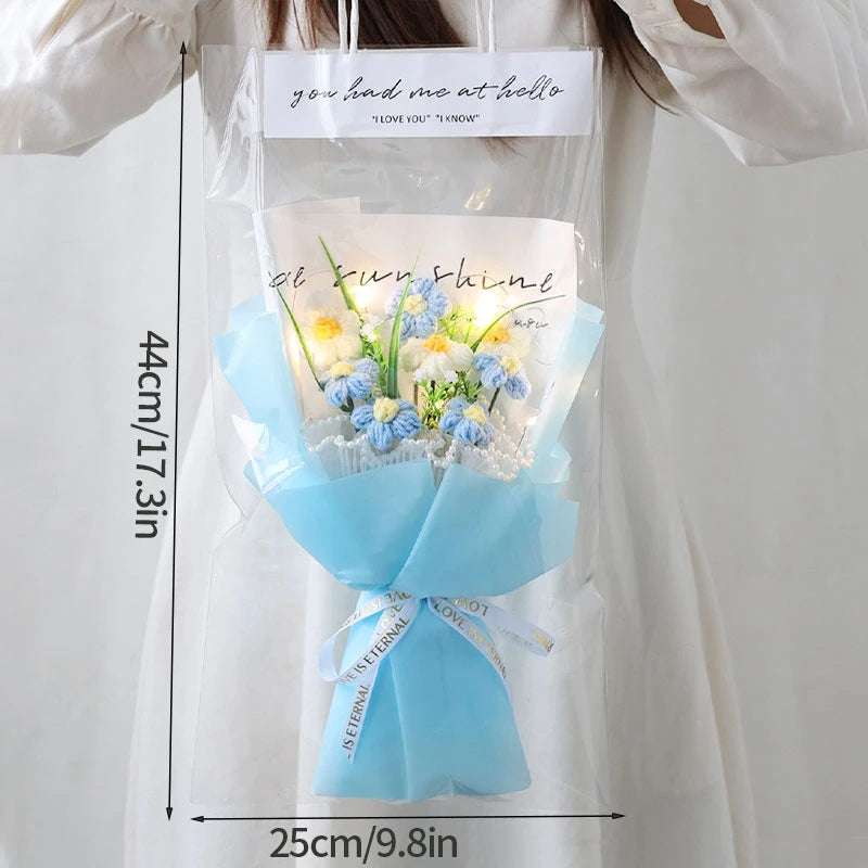 Ramo Eterno de Flores de Ganchillo | El Regalo Perfecto para Cualquier Ocasión