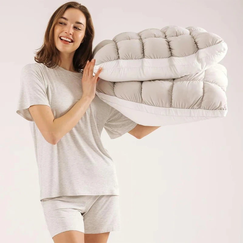 High Elastic Cervical Neck Support Pillow | Cloud Puff Comfort