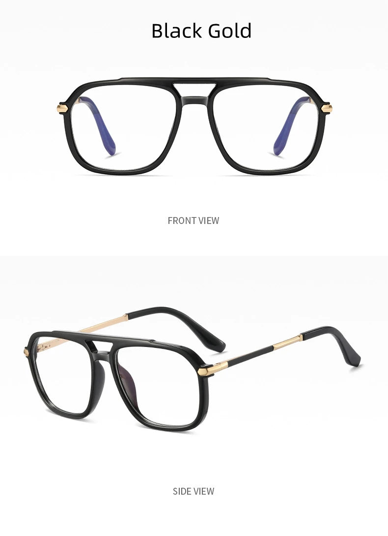 Fashion Retro Prescription Glasses for Men & Women | Stylish & Protective
