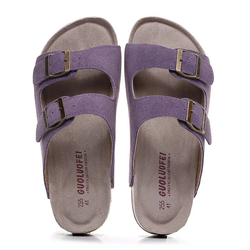 Summer Women's Casual Cork Slippers | Stylish Outdoor Slides