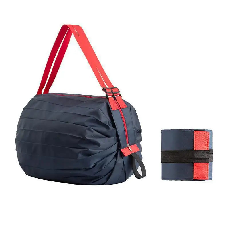 Portable Foldable Tote Bag | Reusable Shopping Shoulder Bag
