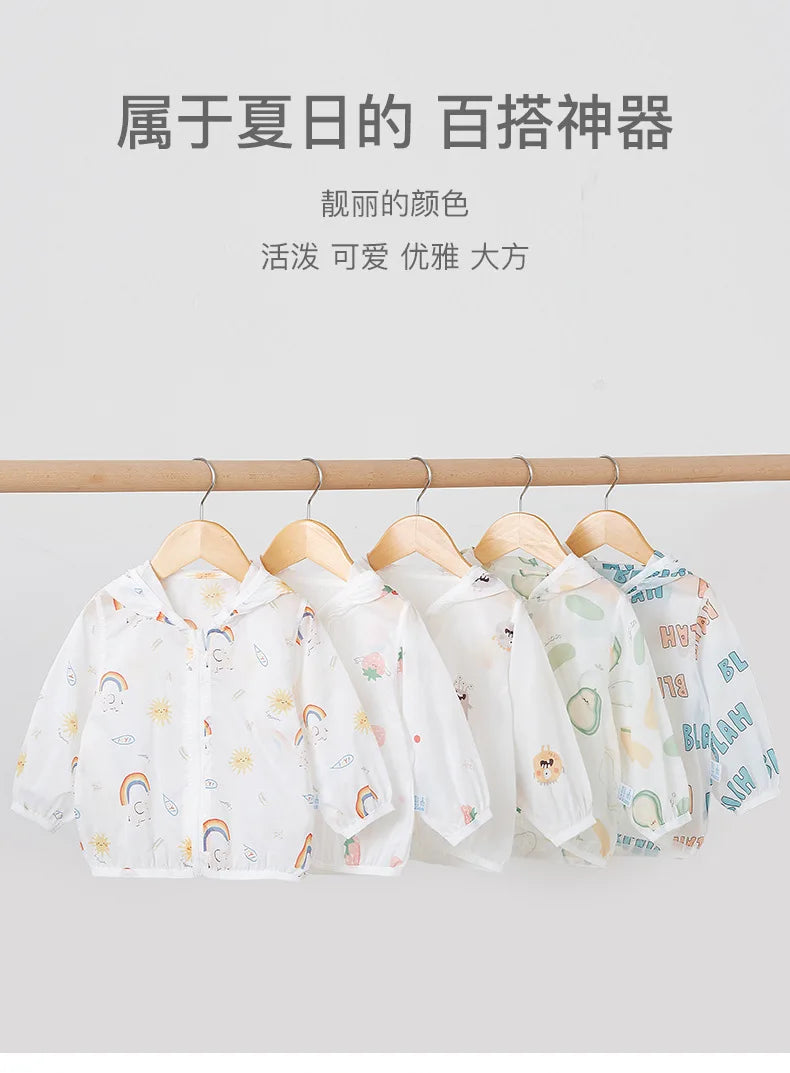 Girls Hooded Cartoon Jacket | Stylish Summer Outfit for Kids