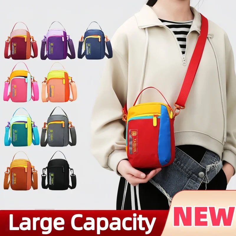 Versatile Lightweight Waterproof Crossbody Bag for All Activities