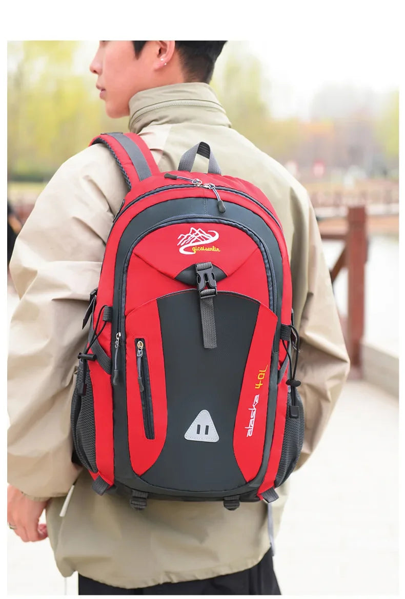 Waterproof Nylon Backpack for Hiking and Outdoor Adventures