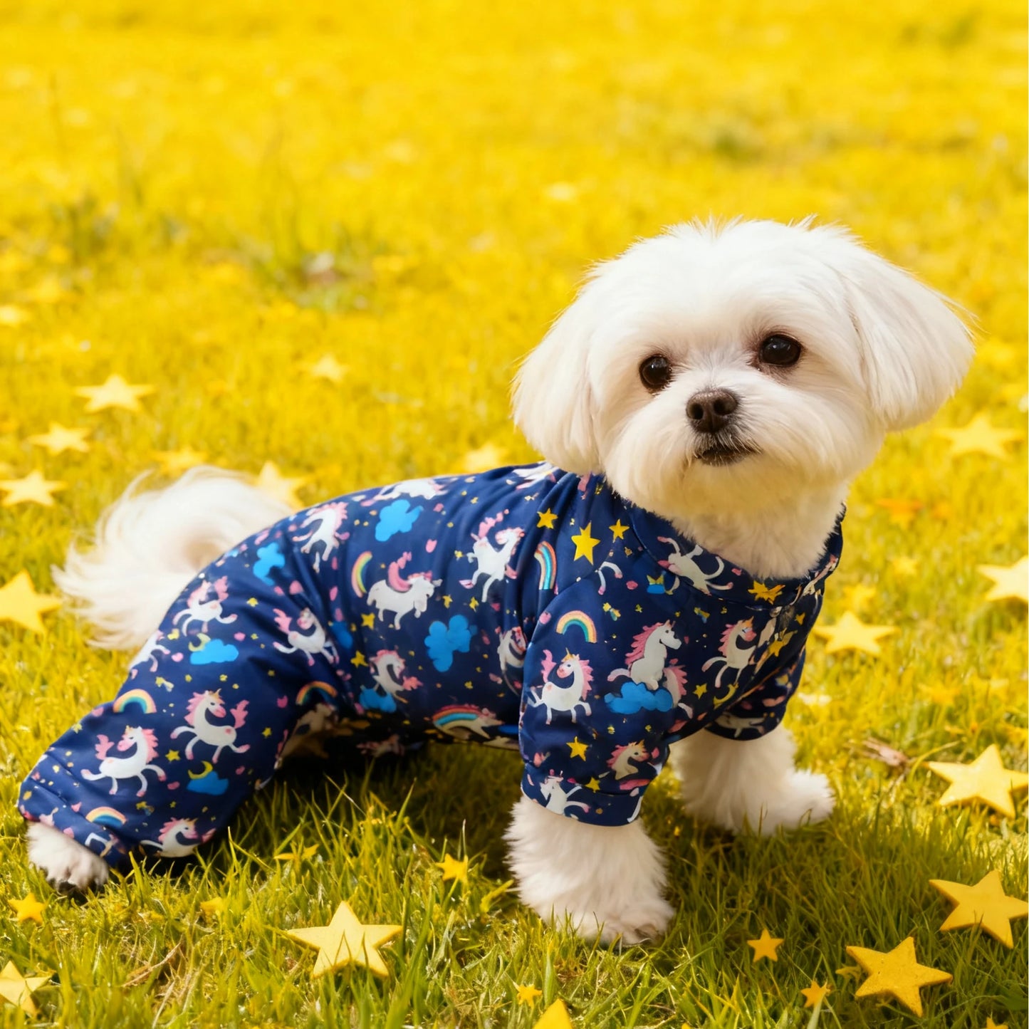 Warm Winter Pajamas Jumpsuit for Dogs | Cozy Four Legs Onesie