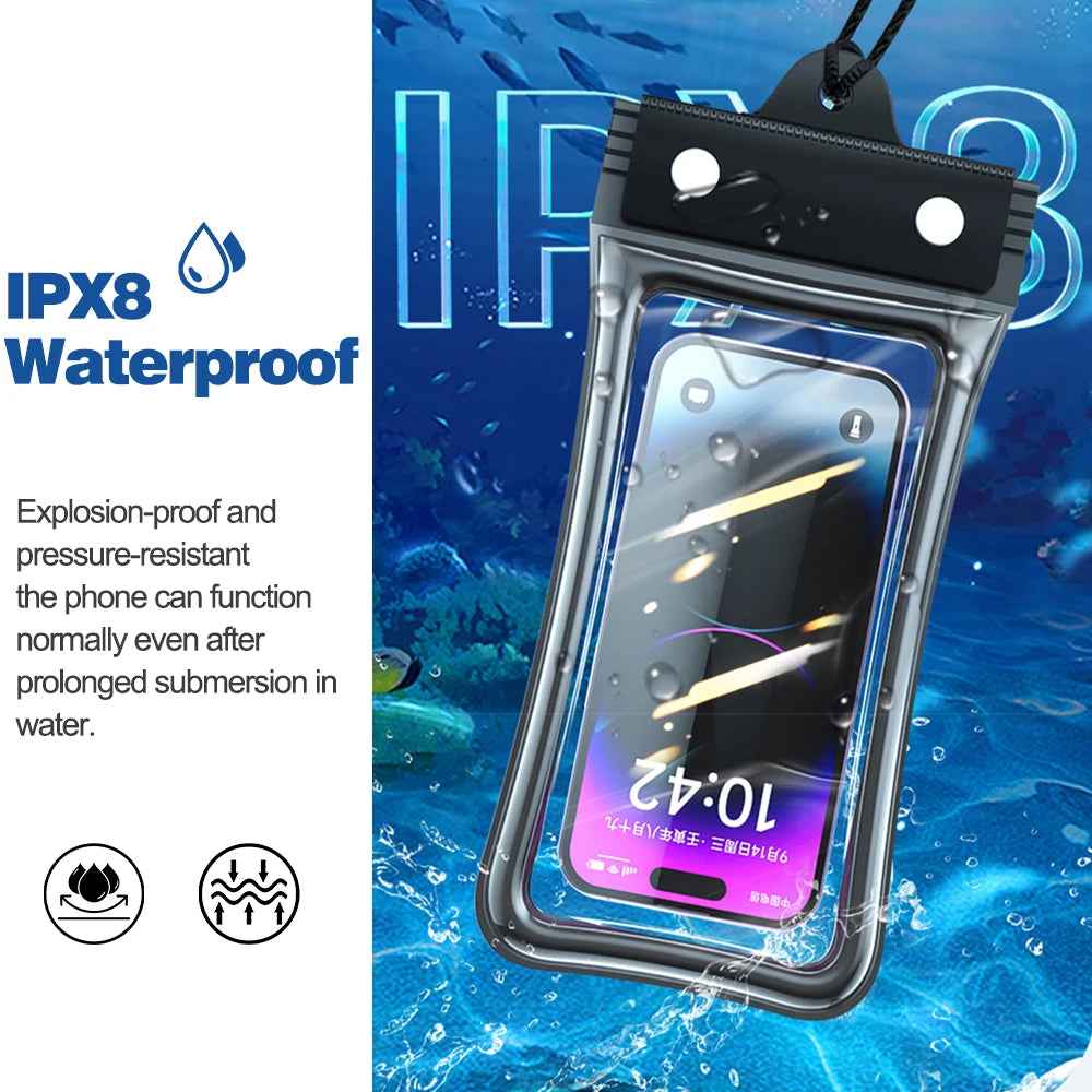 Waterproof PVC Dry Bag for Outdoor Adventures | 2.5L Size