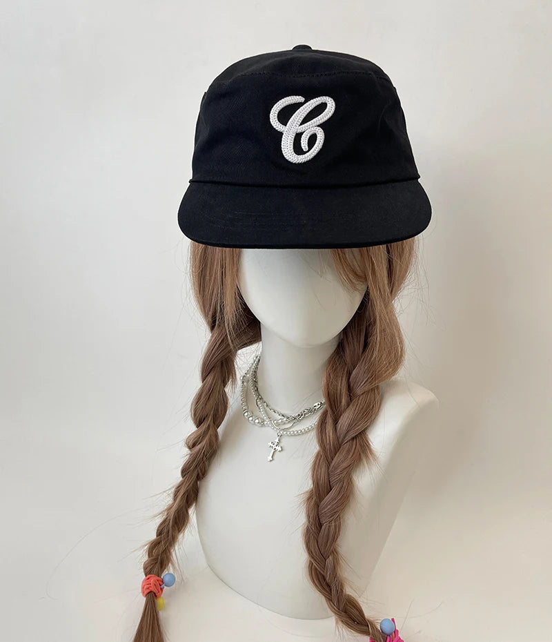 Retro Embroidered Duckbill Caps | Casual Leopard Print Baseball Hat