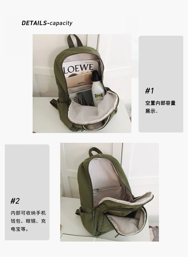 Lightweight Waterproof Casual Backpack for Women | Travel & School