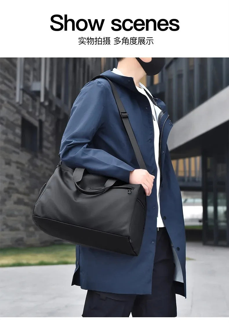Large Capacity Waterproof Gym Bag | Versatile Travel Duffel