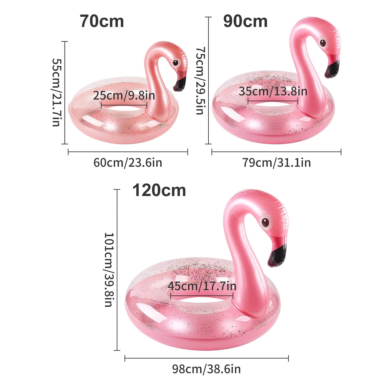 Flamingo Pool Float | Fun Inflatable Raft for Summer Parties