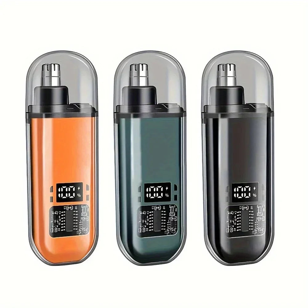 USB Rechargeable Nose & Ear Hair Trimmer | Precision Grooming Tool