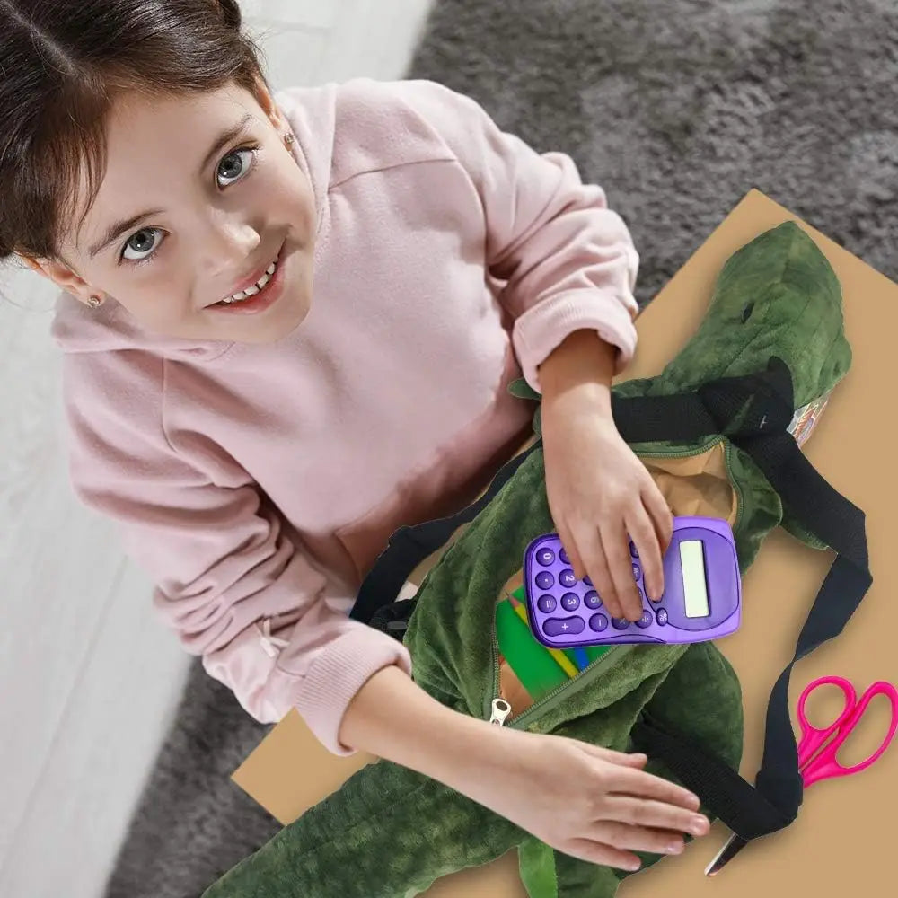 Kids Plush T-Rex Backpack | Fun Dinosaur Bag with Adjustable Straps