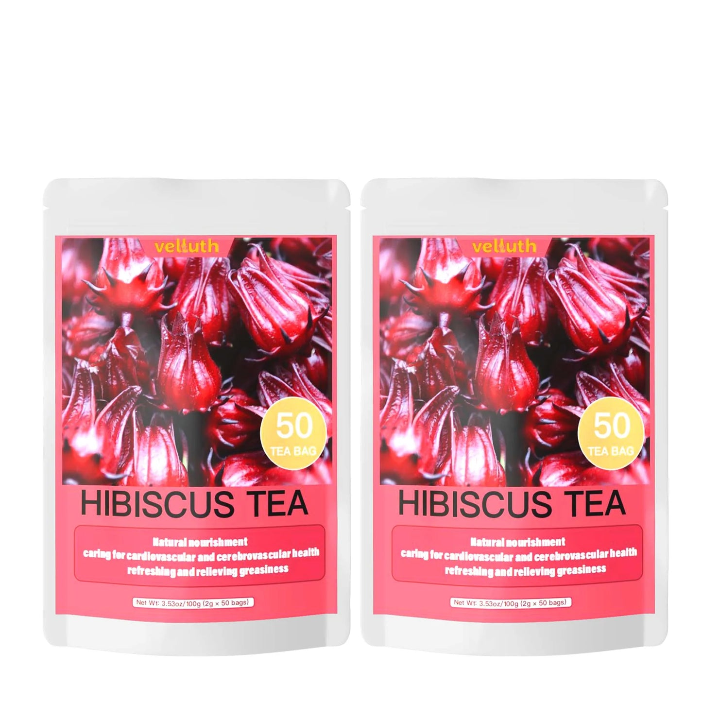 Decaffeinated Herbal Tea Bags | Antioxidant-Rich Luoshen Flower Tea