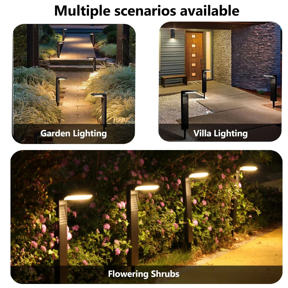 Bright Solar Powered Pathway Lights | Waterproof Outdoor Lighting