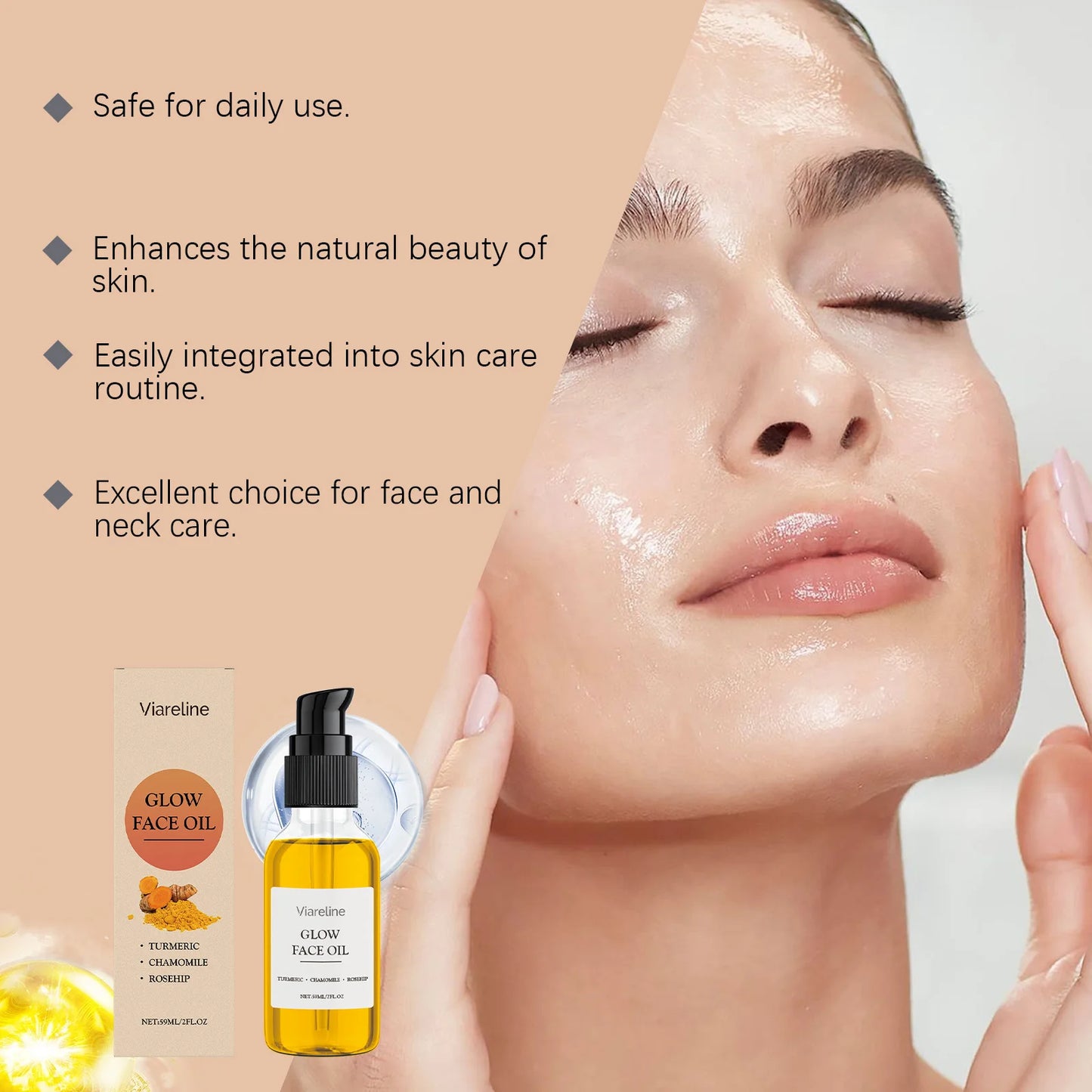 Turmeric Facial Essential Oil | Nourishes & Hydrates Skin
