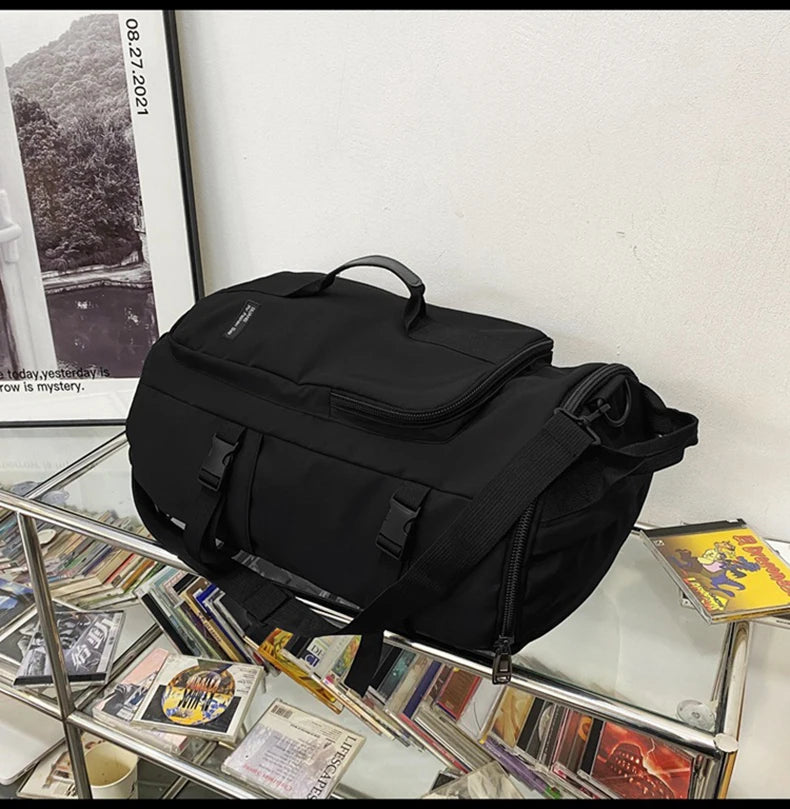 Large Waterproof Travel Shoulder Bag | Durable Versatile Backpack