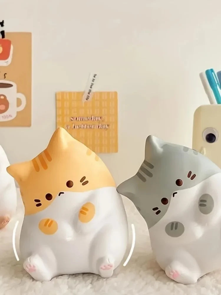 Soft Cartoon Cat Pop Fidget Toy | Stress Relief for All Ages