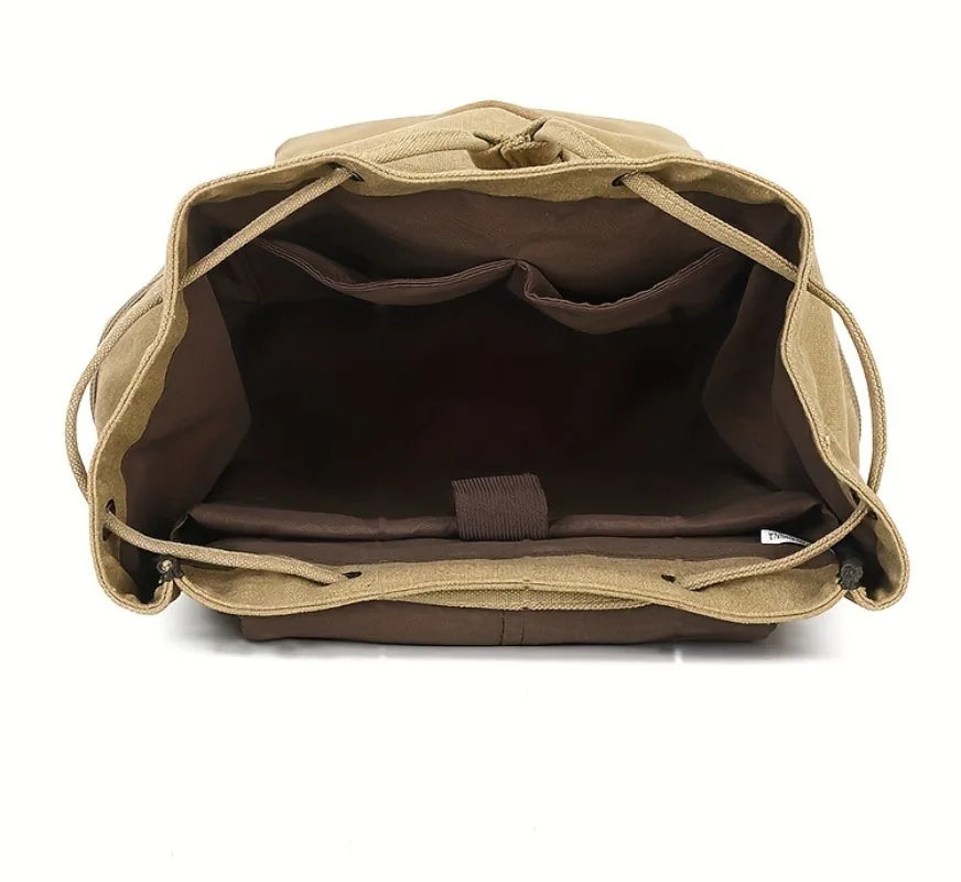 Stylish Large Capacity Canvas Backpack | Unisex Travel Bag