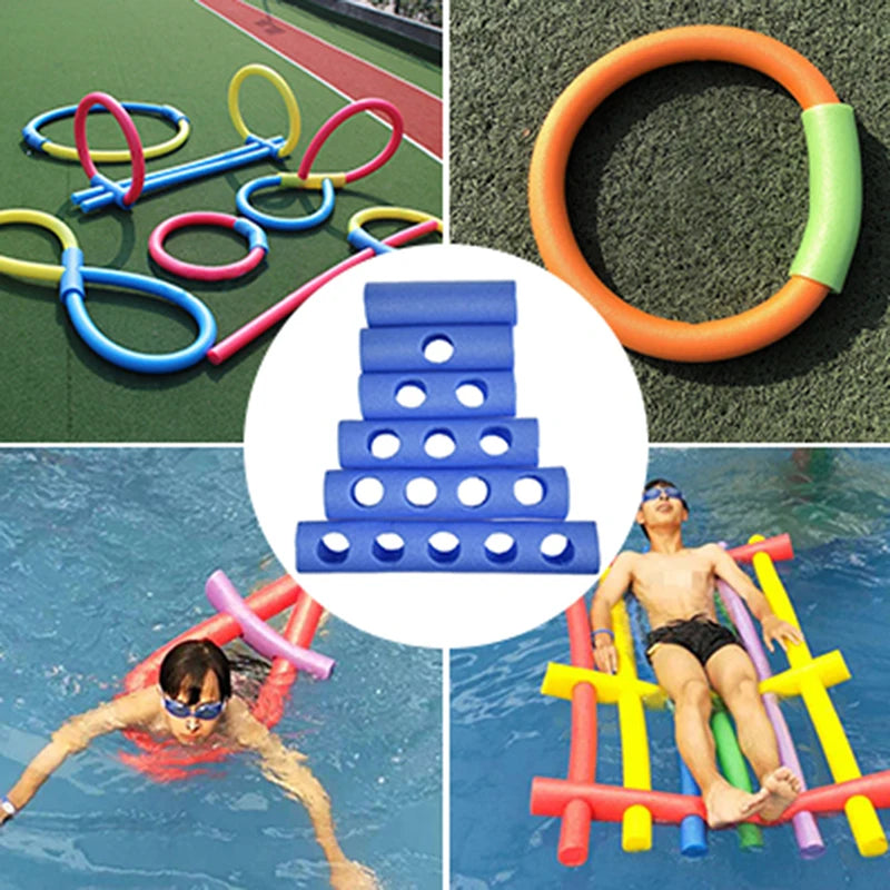 Hollow Flexible Pool Noodle Connector | Floating Water Aid Stick