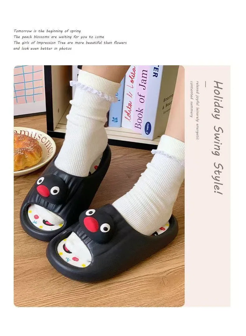 Cute Penguin Animal Slippers | Comfortable All-Season Footwear